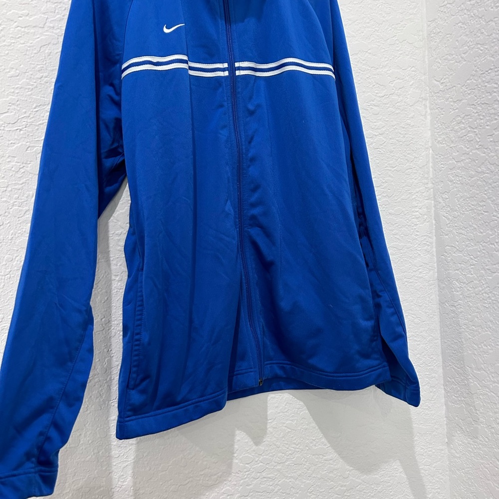 🔥SALE 🔥NIKE • Men’s Sweat Jacket • Blue & White • XL - Picture 7 of 8